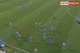 گرم کردن بازیکنان الهلال و استقلال پیش از بازی