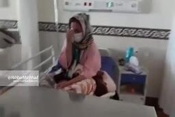 ارتباط زنده با حرم‌رضوی برای بیماران بستری مبتلا به کرونا در بیمارستان‌شریعتی مشهد