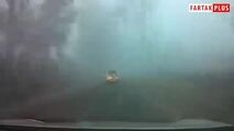 سفر در جاده ای مه آلود