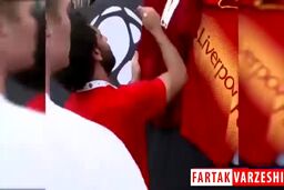 استقبال پرشور هواداران لیورپول از محمد صلاح در آمریکا
